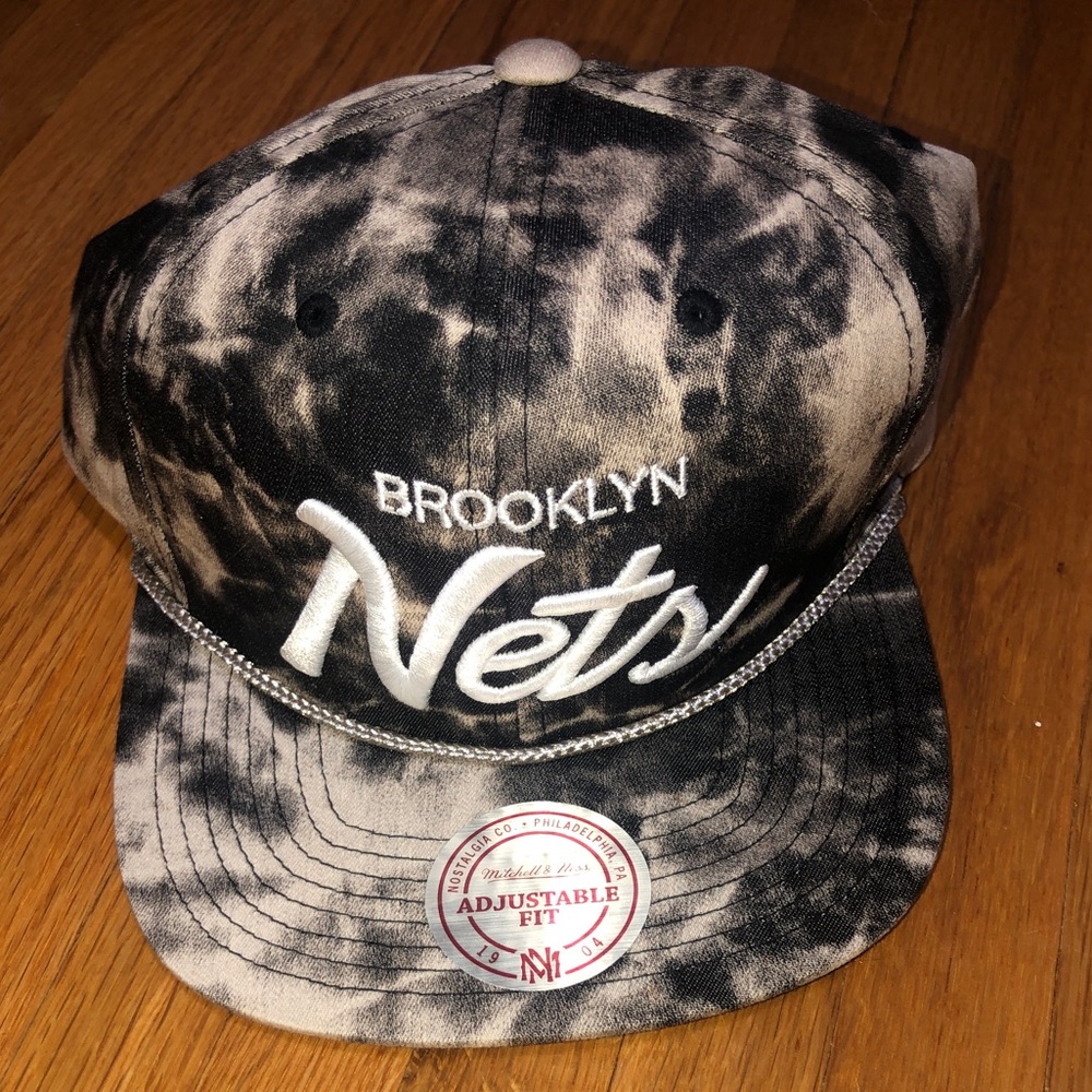 Mitchell & Ness Brooklyn Nets Denim Snapback